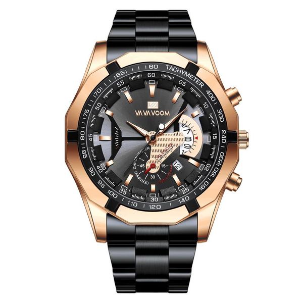 wristwatches black gold men luxury watch luminous calendar waterproof stainless steel sports and leisure watches for, Slivery;brown
wristwatches black gold men luxury watch luminous calendar waterproof stainless steel sports and leisure watches for, Slivery;brown