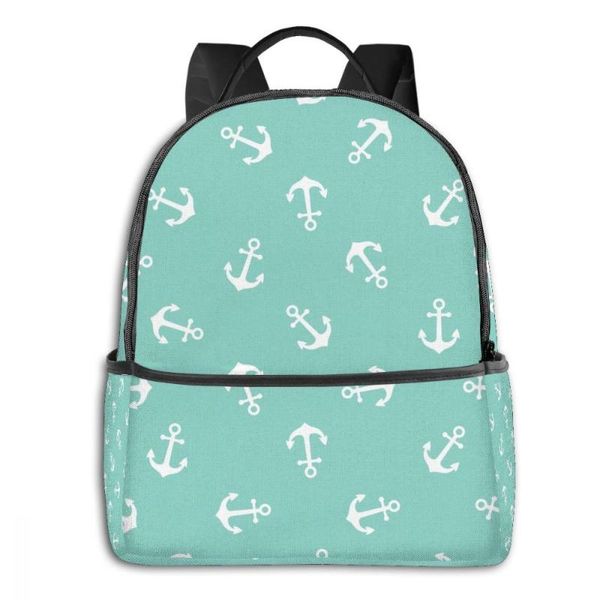 backpack 2021 white anchor mint green pattern children backpacks schoolbag book bag kids school girl boy
backpack 2021 white anchor mint green pattern children backpacks schoolbag book bag kids school girl boy