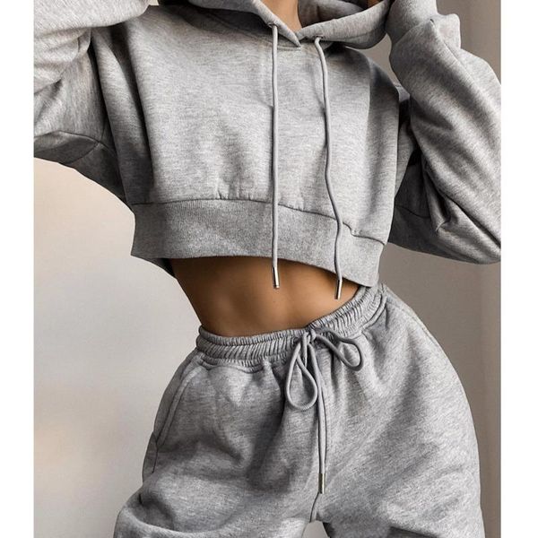 women's hoodies & sweatshirts yiciya 2021 women 2 piece set outfits pants sweat suits for ladies crop hoodie and jogger sets tracksuit, Black
women's hoodies & sweatshirts yiciya 2021 women 2 piece set outfits pants sweat suits for ladies crop hoodie and jogger sets tracksuit, Black