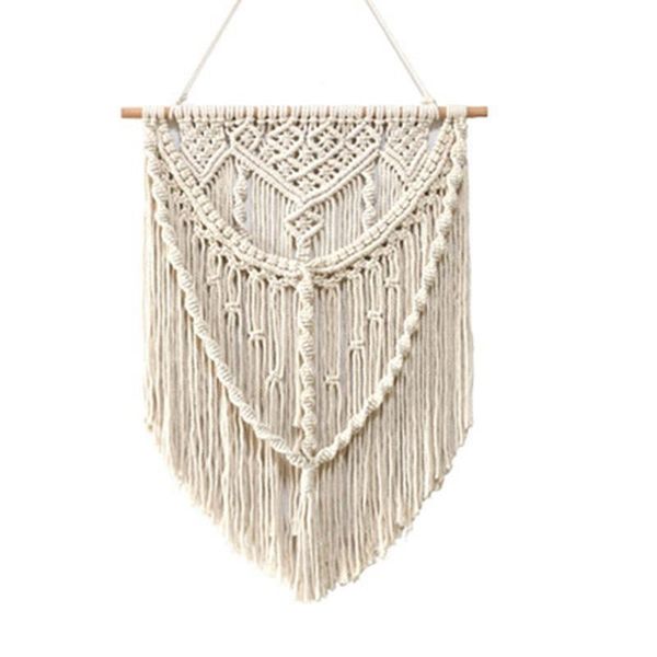 tapestries macrame wall hanging tapestry decor boho chic bohemian woven home decoration 50x70cm
tapestries macrame wall hanging tapestry decor boho chic bohemian woven home decoration 50x70cm