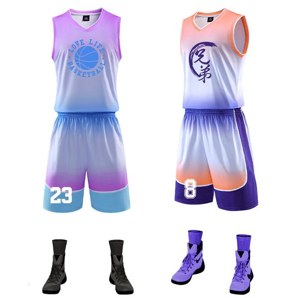 tracksuit sport suit children's basketball men's breathable vest lettering sportswear training jersey match summer and autumn, Gray
tracksuit sport suit children's basketball men's breathable vest lettering sportswear training jersey match summer and autumn, Gray