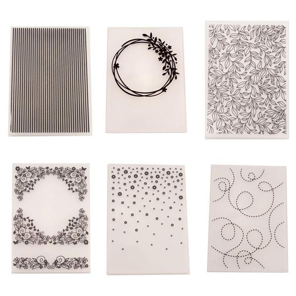 craft tools 1 pcs plastic embossing folders transparent template po decoration making scrapbooking card diy hand stamps
craft tools 1 pcs plastic embossing folders transparent template po decoration making scrapbooking card diy hand stamps