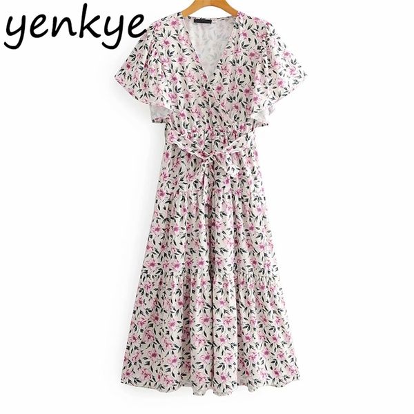 holiday summer dress women floral print casual beach boho lady v neck short sleeve sashes a-line long sundress 210514, Black;gray
holiday summer dress women floral print casual beach boho lady v neck short sleeve sashes a-line long sundress 210514, Black;gray