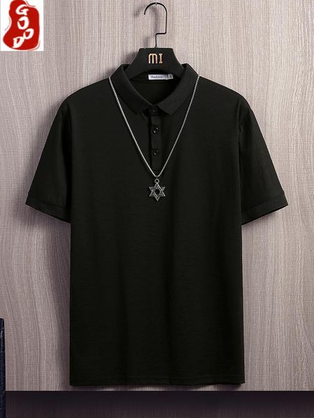 men's polos mens t-shirt summer pure color casual shirt men pullovers quick-drying sports oversize short sleeve clothes, White;black
men's polos mens t-shirt summer pure color casual shirt men pullovers quick-drying sports oversize short sleeve clothes, White;black