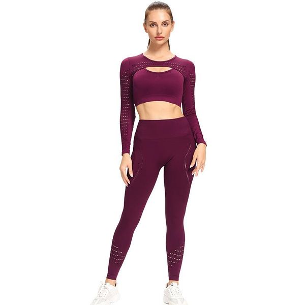 yoga outfit ensemble femme long sleeve crop pants two piece camisetas de mujer seamless leggings push up pantalones sport set women
yoga outfit ensemble femme long sleeve crop pants two piece camisetas de mujer seamless leggings push up pantalones sport set women