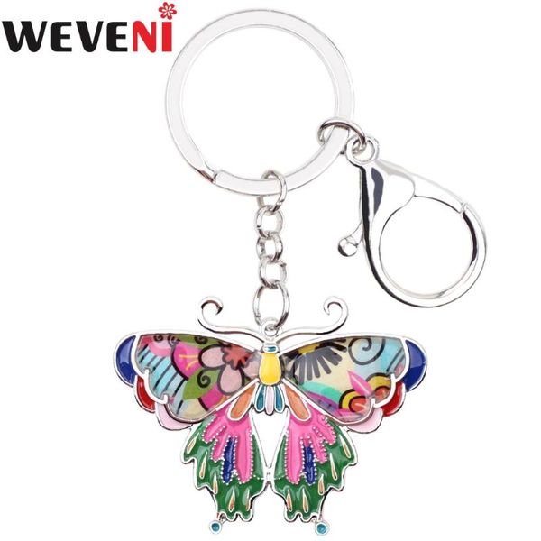 keychains weveni enamel metal butterfly key chain ring bijoux charm 2021 unique animal jewelry keychain wholesale for women, Silver
keychains weveni enamel metal butterfly key chain ring bijoux charm 2021 unique animal jewelry keychain wholesale for women, Silver