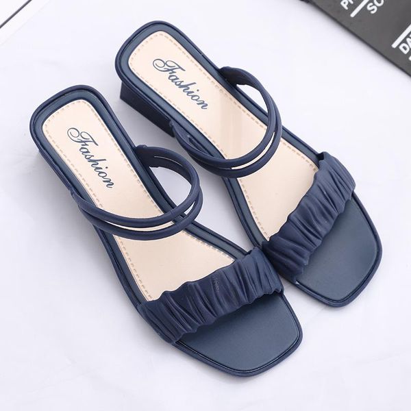 sandals 2021 women's mid-heel fashion simple outer wear ladies slippers casual shoes high heels, Black
sandals 2021 women's mid-heel fashion simple outer wear ladies slippers casual shoes high heels, Black