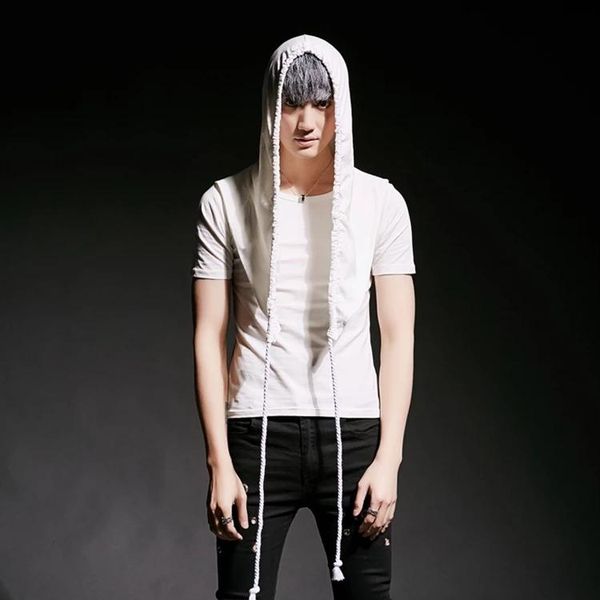original slim boys t-shirt half-sleeve summer men's wear bf version of short-sleeve fashion brand t-shirts, White;black
original slim boys t-shirt half-sleeve summer men's wear bf version of short-sleeve fashion brand t-shirts, White;black