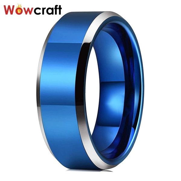 wedding rings 6/8mm wide tungsten steel blue men womens band high quatity with beveled edges polished shiny comfort fit, Slivery;golden
wedding rings 6/8mm wide tungsten steel blue men womens band high quatity with beveled edges polished shiny comfort fit, Slivery;golden