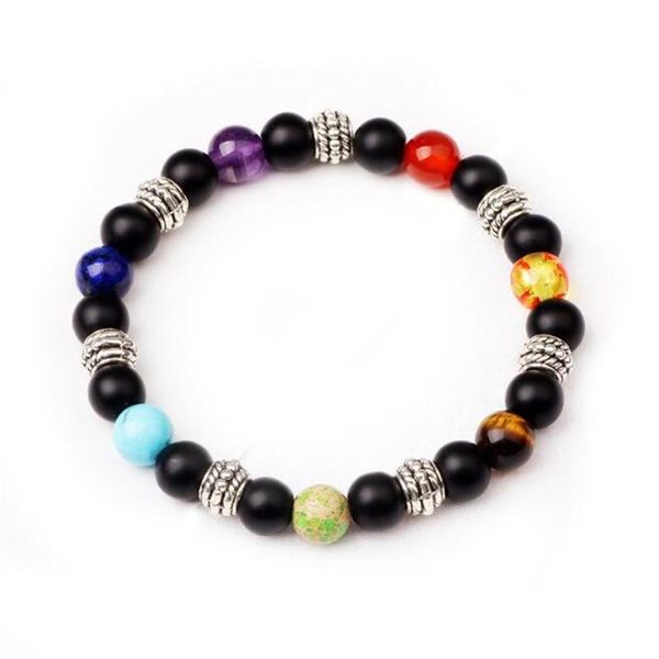 charm bracelets 7 chakra energy bead bracelet healing stone beaded mala boho wrist men's gift, Golden;silver
charm bracelets 7 chakra energy bead bracelet healing stone beaded mala boho wrist men's gift, Golden;silver