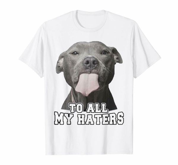 r1 funny pitbull dog face to all my haters animal pet white t-shirt, White;black
r1 funny pitbull dog face to all my haters animal pet white t-shirt, White;black