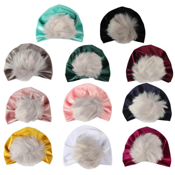 fashion born kids turban velvet hat baby boys girls pompom hair ball warm caps infant pograph props & hats, Yellow
fashion born kids turban velvet hat baby boys girls pompom hair ball warm caps infant pograph props & hats, Yellow