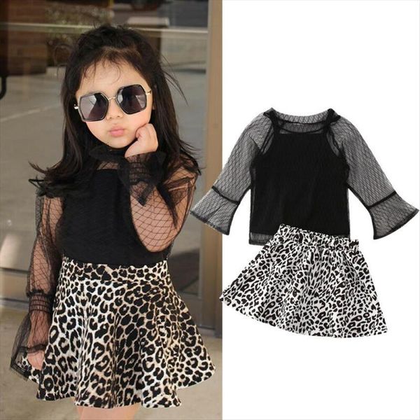 3pcs toddler kid baby girl outfit clothes sets lace long sleeve t shirt vest leopard skirt set autumn, White
3pcs toddler kid baby girl outfit clothes sets lace long sleeve t shirt vest leopard skirt set autumn, White
