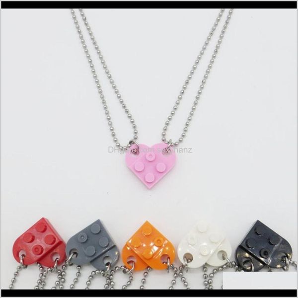 necklaces & pendants jewelry drop delivery 2021 mens and womens friendship couple necklace a pair of hip hop detachable love shaped building, Silver
necklaces & pendants jewelry drop delivery 2021 mens and womens friendship couple necklace a pair of hip hop detachable love shaped building, Silver