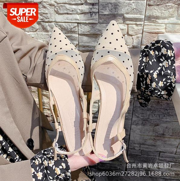 polka-dot mesh sandals women with skirt, pointed toe buckle, thick heel, fairy female back empty single shoes #1j5j, Black
polka-dot mesh sandals women with skirt, pointed toe buckle, thick heel, fairy female back empty single shoes #1j5j, Black