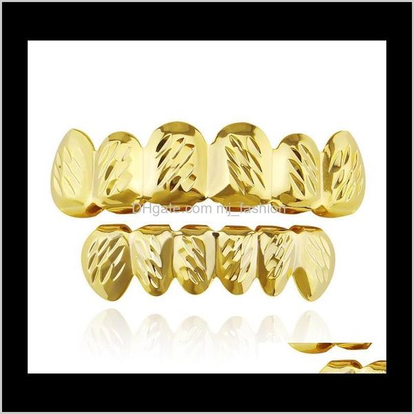 grillz, drop delivery 2021 hip hop grillz golden carving pattern dental grills real gold plated cool rapper body jewelry b5xjp, Black
grillz, drop delivery 2021 hip hop grillz golden carving pattern dental grills real gold plated cool rapper body jewelry b5xjp, Black