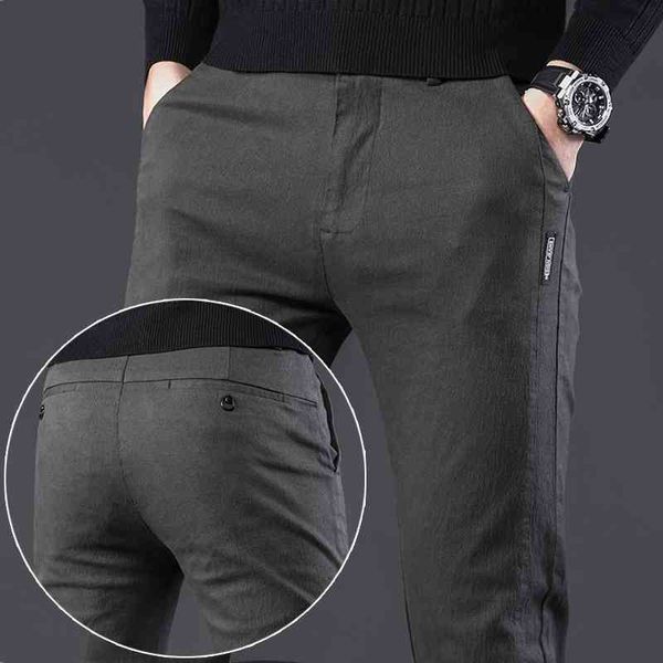 men's autumn and trend slim fit casual winter business small foot long pants men's new style, Black
men's autumn and trend slim fit casual winter business small foot long pants men's new style, Black