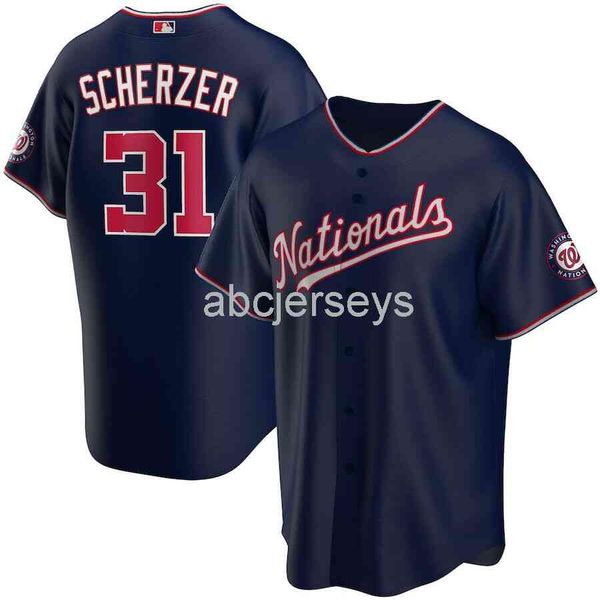 men women kids max scherzer #31 navy baseball jersey xs-6xl embroidery new baseball jerseys, Black
men women kids max scherzer #31 navy baseball jersey xs-6xl embroidery new baseball jerseys, Black