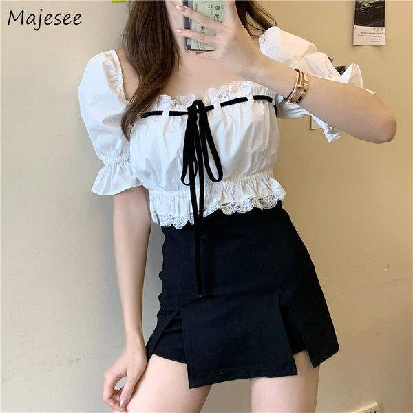 women's blouses & shirts blouse women sweet crop square collar white edible tree puff sleeve streetwear lovely holiday slim
women's blouses & shirts blouse women sweet crop square collar white edible tree puff sleeve streetwear lovely holiday slim