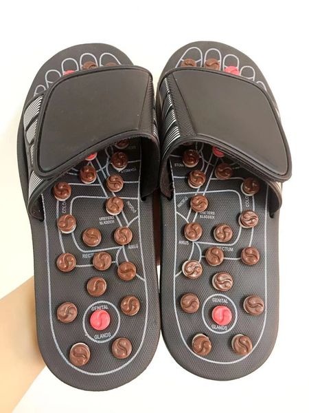 new massage shoes mens chinese medicine pedicure foot slippers home healthcare spring acupoint slipper, Black
new massage shoes mens chinese medicine pedicure foot slippers home healthcare spring acupoint slipper, Black