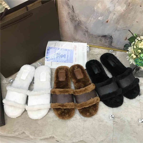 slippers ladies brand designer flip flops autumn and winter sandals plush flat shoes black white brown with box shoe size 35-41
slippers ladies brand designer flip flops autumn and winter sandals plush flat shoes black white brown with box shoe size 35-41