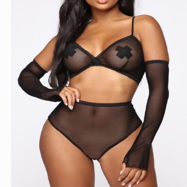 summer black breathable charming female transparent three-point bagged thin lace edge underwear, Black;white
summer black breathable charming female transparent three-point bagged thin lace edge underwear, Black;white