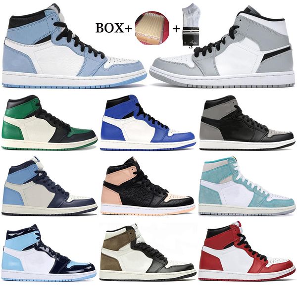 with box mens basketball shoes 1s 1 light smoke grey turbo green university blue unc shattered backboard mocha outdoor sport sneakers, White;red
with box mens basketball shoes 1s 1 light smoke grey turbo green university blue unc shattered backboard mocha outdoor sport sneakers, White;red
