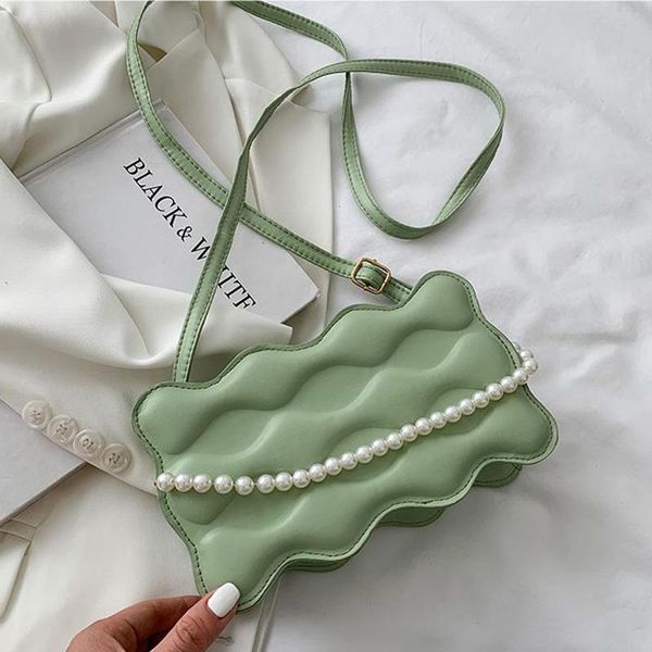 cross body pearl chain handbags women 2021 embossed shoulder bags female crossbody fashion messenger wavy solid color
cross body pearl chain handbags women 2021 embossed shoulder bags female crossbody fashion messenger wavy solid color