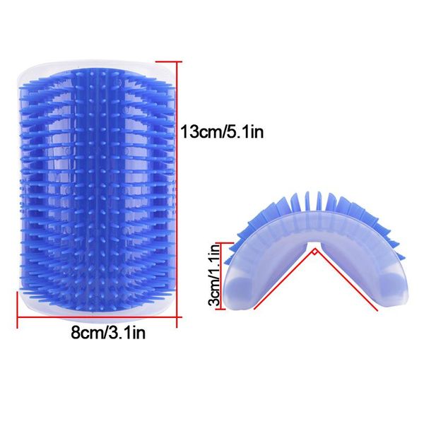 cat toys pet play toy plastic hair removal brush comb grooming tool dog shedding trimming corner massage device with catnip
cat toys pet play toy plastic hair removal brush comb grooming tool dog shedding trimming corner massage device with catnip