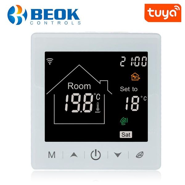 smart home control beok tuya wifi heating thermostat for water/electric floor warm temperature regulator
smart home control beok tuya wifi heating thermostat for water/electric floor warm temperature regulator