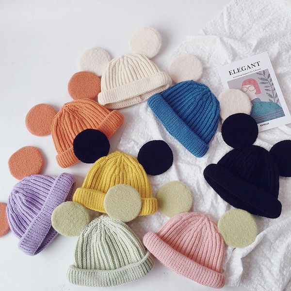 caps & hats children's hat korean cawinter mouse ear beanie children knit for women beanies cute woolen boy girl knitted cap, Yellow
caps & hats children's hat korean cawinter mouse ear beanie children knit for women beanies cute woolen boy girl knitted cap, Yellow