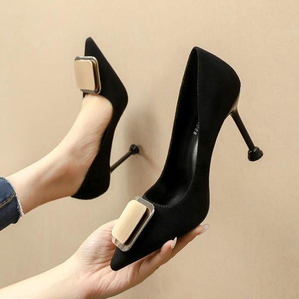 dress shoes women cute comfortable spring & summer slip on high heel lady cool stylish buckle pumps female black
dress shoes women cute comfortable spring & summer slip on high heel lady cool stylish buckle pumps female black