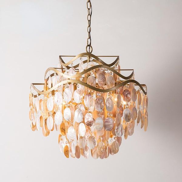 chandeliers american chandelier rural pastoral shell personalized creative restaurant lamp bedroom living light luxury crystal
chandeliers american chandelier rural pastoral shell personalized creative restaurant lamp bedroom living light luxury crystal