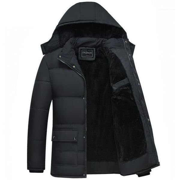 men's down & parkas winter jacket men outwear windproof plus velvet thick warm 5xl male casaco man hat detachable hooded coats clothes, Black
men's down & parkas winter jacket men outwear windproof plus velvet thick warm 5xl male casaco man hat detachable hooded coats clothes, Black