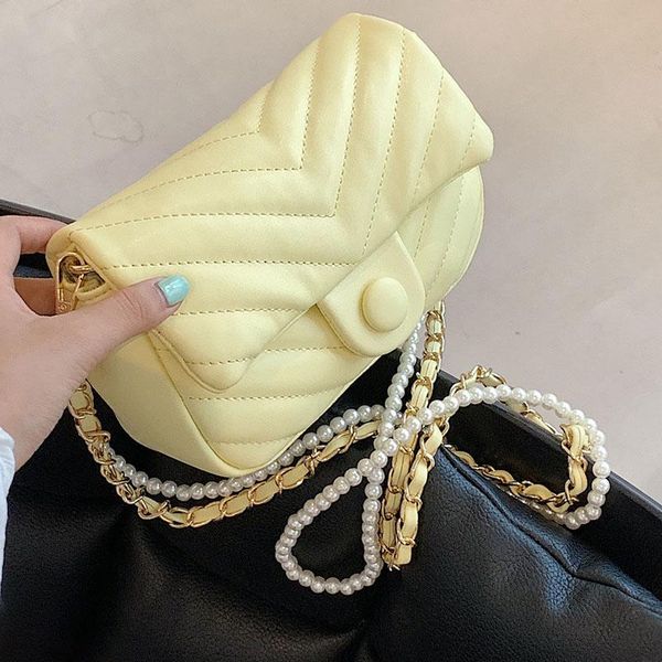 shoulder bags pearl chain pu leather crossbody for women 2021 summer handbags and purses ladies luxury yellow hand bag
shoulder bags pearl chain pu leather crossbody for women 2021 summer handbags and purses ladies luxury yellow hand bag