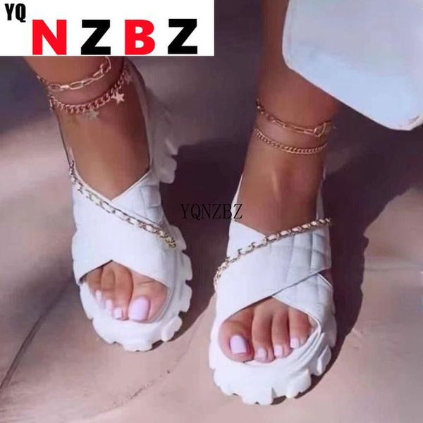 sandals 2021 sweetheart girl metal chain design fashion pu leather round toe women's high heels slingback summer plus size 36-43, Black
sandals 2021 sweetheart girl metal chain design fashion pu leather round toe women's high heels slingback summer plus size 36-43, Black