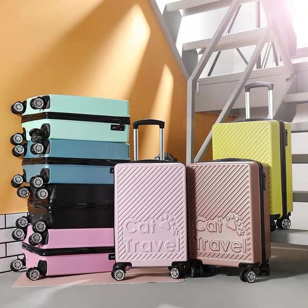20''24 inch kid's suitcase on wheels cat cartoon travel luggage rolling carry ons big bag cute trolley women suitcases
20''24 inch kid's suitcase on wheels cat cartoon travel luggage rolling carry ons big bag cute trolley women suitcases