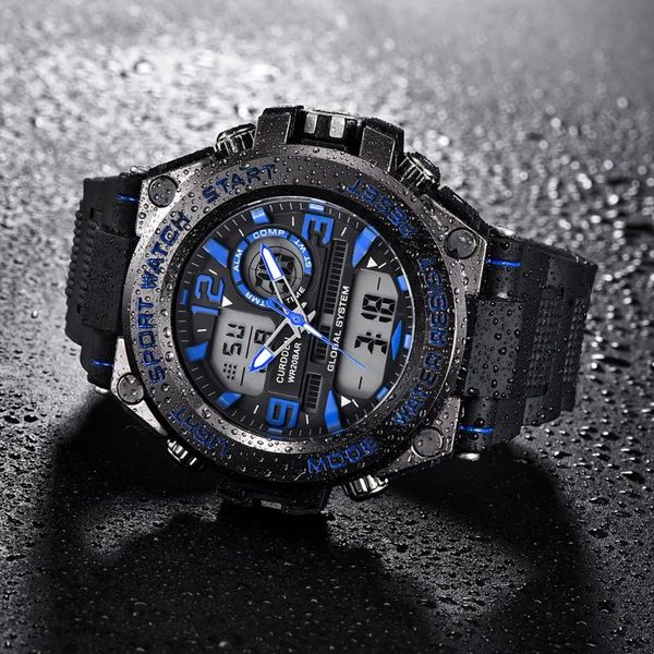 wristwatches men watch waterproof 50m dual display clock wristwatch led quartz sport male, Slivery;brown
wristwatches men watch waterproof 50m dual display clock wristwatch led quartz sport male, Slivery;brown