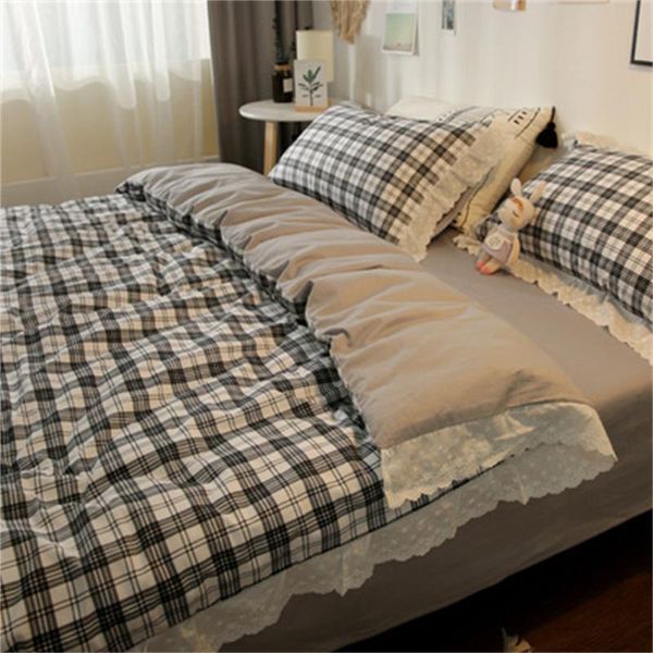 bedding sets multicolor color bed set with black ruffles size striped king bedclothes simple style duvet cover
bedding sets multicolor color bed set with black ruffles size striped king bedclothes simple style duvet cover