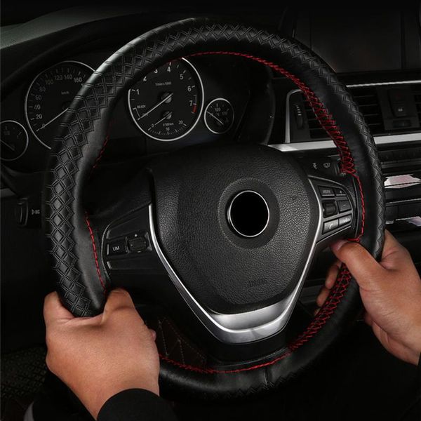 steering wheel covers protect cover soft universal with needle and thread anti-slip black car
steering wheel covers protect cover soft universal with needle and thread anti-slip black car