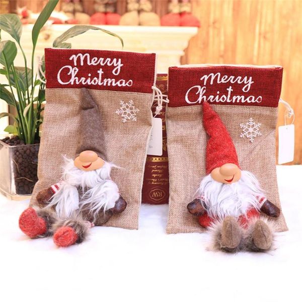 christmas decorations gift bag candy linen cartoon faceless old man creative home decoration two colors optional
christmas decorations gift bag candy linen cartoon faceless old man creative home decoration two colors optional
