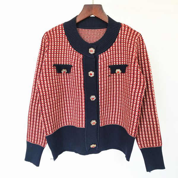 women's sweaters spring round collar long sleeves cardigan woman wear designers fashion s0z1, White;black
women's sweaters spring round collar long sleeves cardigan woman wear designers fashion s0z1, White;black