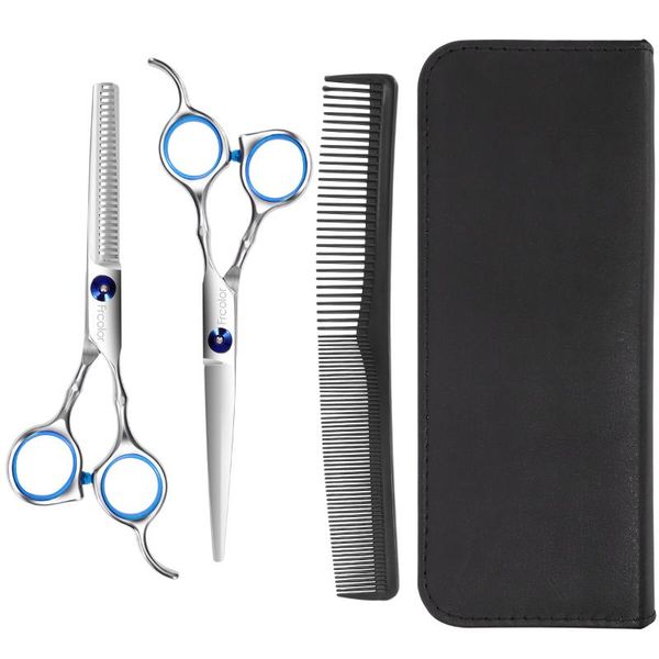 hair scissors frcolor 5 pcs professional cutting thinning shears barber set hairstyling salon hairdressing 
hair scissors frcolor 5 pcs professional cutting thinning shears barber set hairstyling salon hairdressing