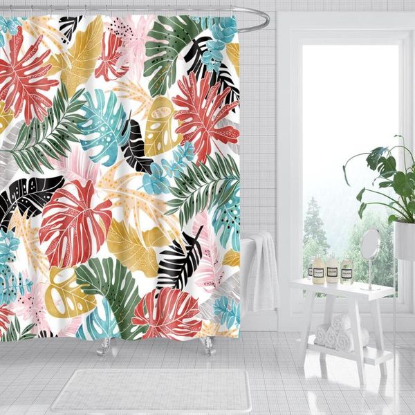 tropical shower curtain colored palm leaves fashion bath accessories with 12 hooks waterproof polyester fabric bathroom decor curtains
tropical shower curtain colored palm leaves fashion bath accessories with 12 hooks waterproof polyester fabric bathroom decor curtains