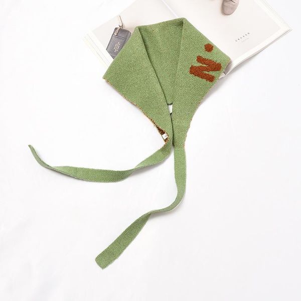 scarves versatile winter wool scarf small female korean version short style fur collar cute student adult, Blue;gray
scarves versatile winter wool scarf small female korean version short style fur collar cute student adult, Blue;gray