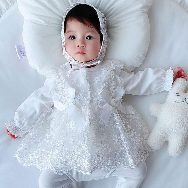 girl's dresses spring and autumn kids clothing baby girl dress with hat infant long-sleeve flowers born princess clothes, Red;yellow
girl's dresses spring and autumn kids clothing baby girl dress with hat infant long-sleeve flowers born princess clothes, Red;yellow
