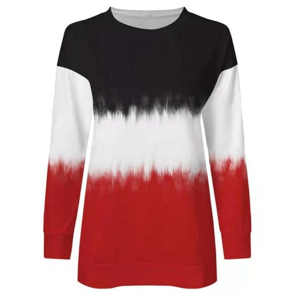 women's blouses & shirts t-shirt casual horizontal stripes round neck women autumn blouse for office, White
women's blouses & shirts t-shirt casual horizontal stripes round neck women autumn blouse for office, White