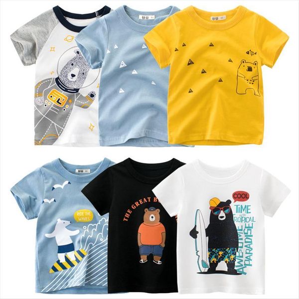 summer children boys girls t shirt cotton cartoon bear short sleeve kids shirts for boy casual tee 2 10y, Blue
summer children boys girls t shirt cotton cartoon bear short sleeve kids shirts for boy casual tee 2 10y, Blue