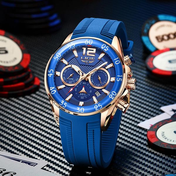 wristwatches lige men's military sport watches men waterproof fashion blue silicone strap wristwatch man luxury brand luminous watch+bo, Slivery;brown
wristwatches lige men's military sport watches men waterproof fashion blue silicone strap wristwatch man luxury brand luminous watch+bo, Slivery;brown