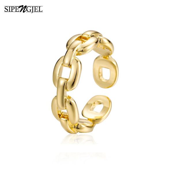 cluster rings fashion geometric linked chain belt gold color adjustable open for women punk vintage wedding jewelry, Golden;silver
cluster rings fashion geometric linked chain belt gold color adjustable open for women punk vintage wedding jewelry, Golden;silver